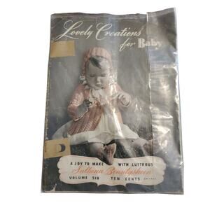 Vintage Lovely Creations For Baby Lorraine Perlette Volume W 16 EUC